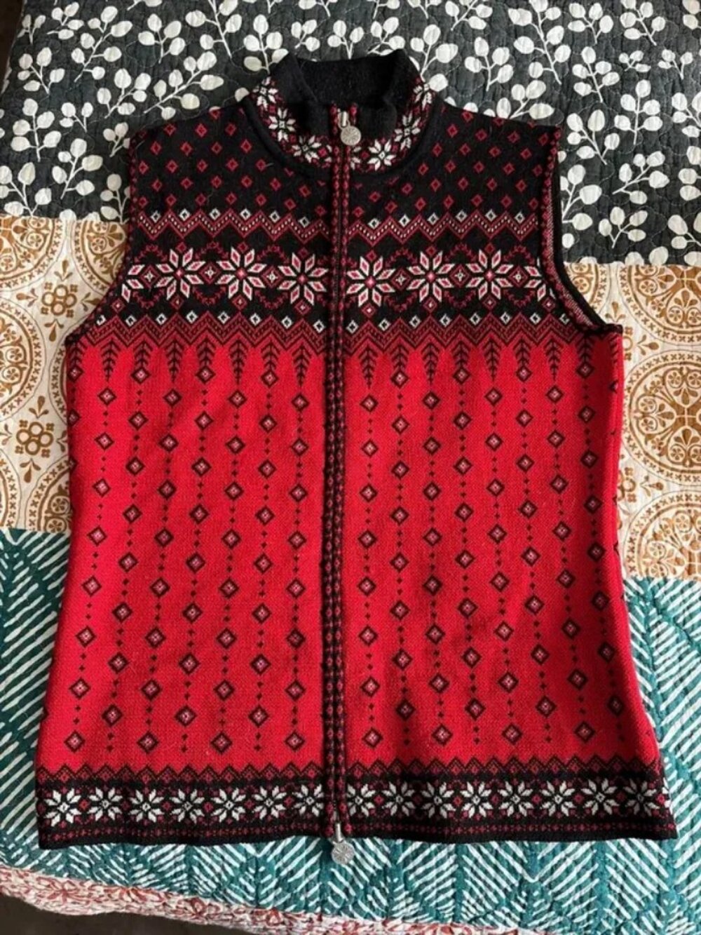 Vintage Wool vest by Neve, Medium NWOT